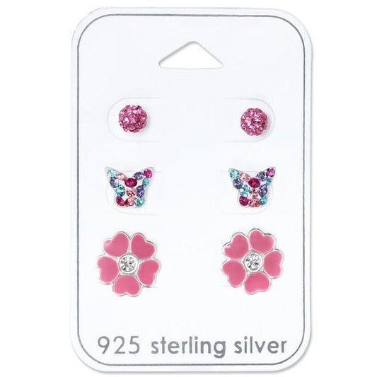 Butterfly Earrings  Set for Kids