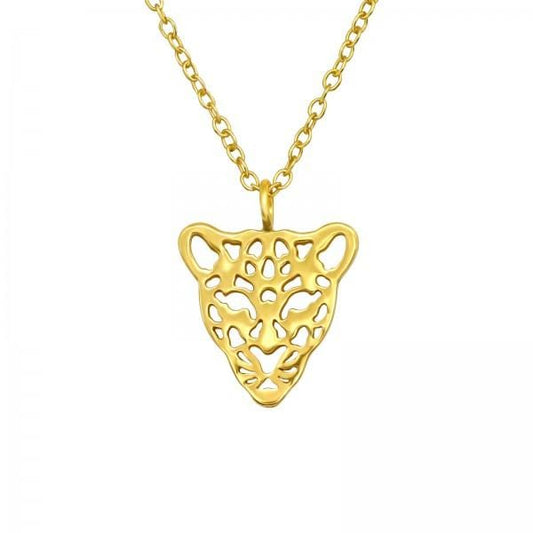 Gold Leopard Necklace