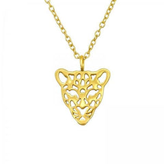 Gold Leopard Necklace