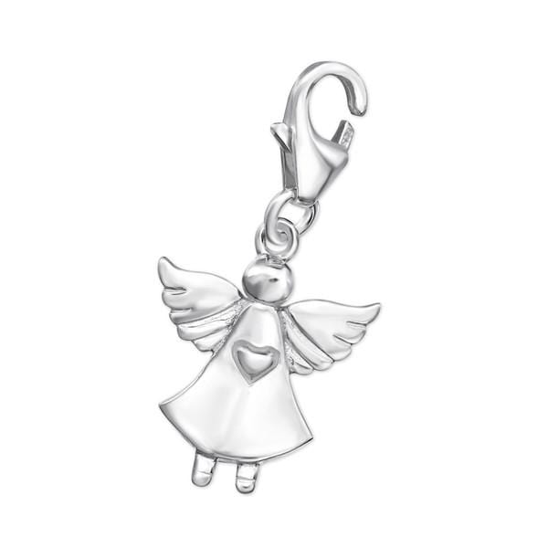 Silver Fairy Charm with Clip