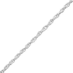 Silver Prince of Wales Chain Choker Necklace adjustable length