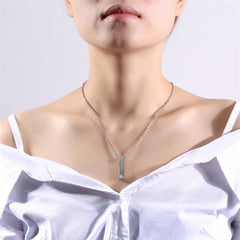 Stainless Steel Forever Love Couple Necklace