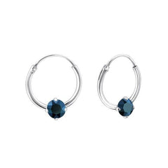 Silver Hoop Earrings For Women