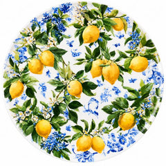 Mediterranean Lemon Garden Wall Plate