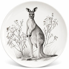 Outback Kangaroo Pencil Sketch Wall Plate