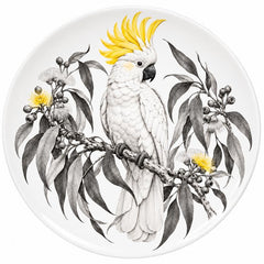 Sulphur Crested Cockatoo Eucalyptus Wall Plate