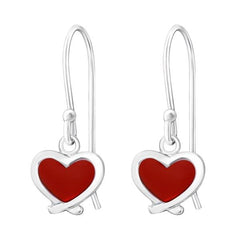 Sterling Silver Heart Earrings