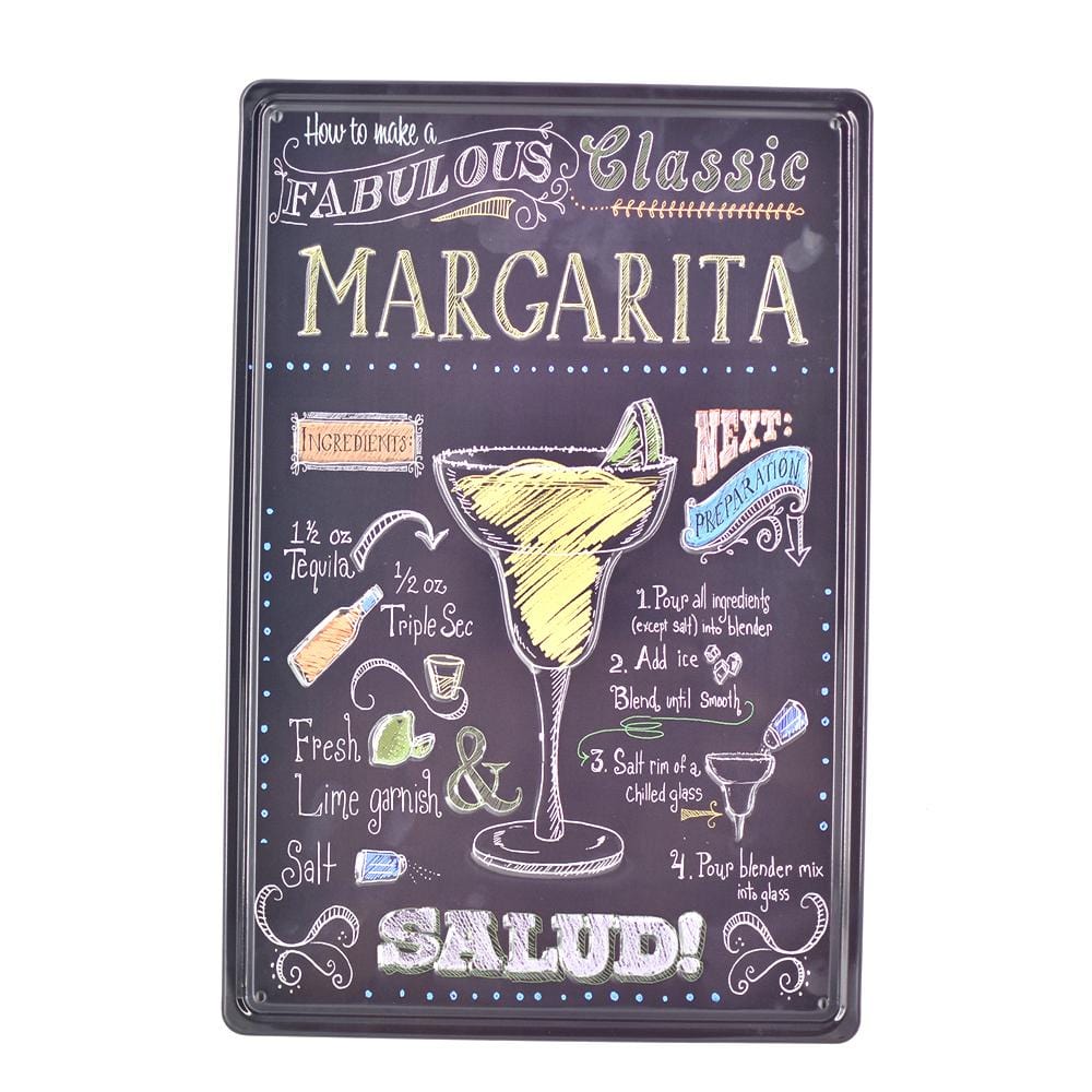 Margarita 3D Embossed Poster