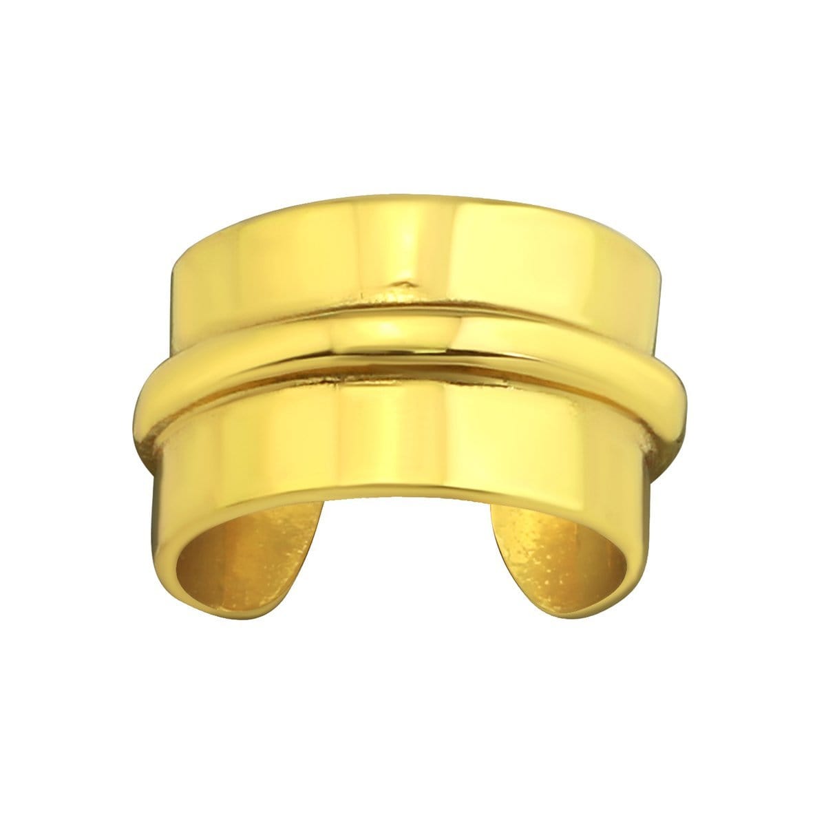 Gold Plated Sterling Silver Ear Cuff