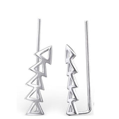 Sterling Silver long Ear Pin