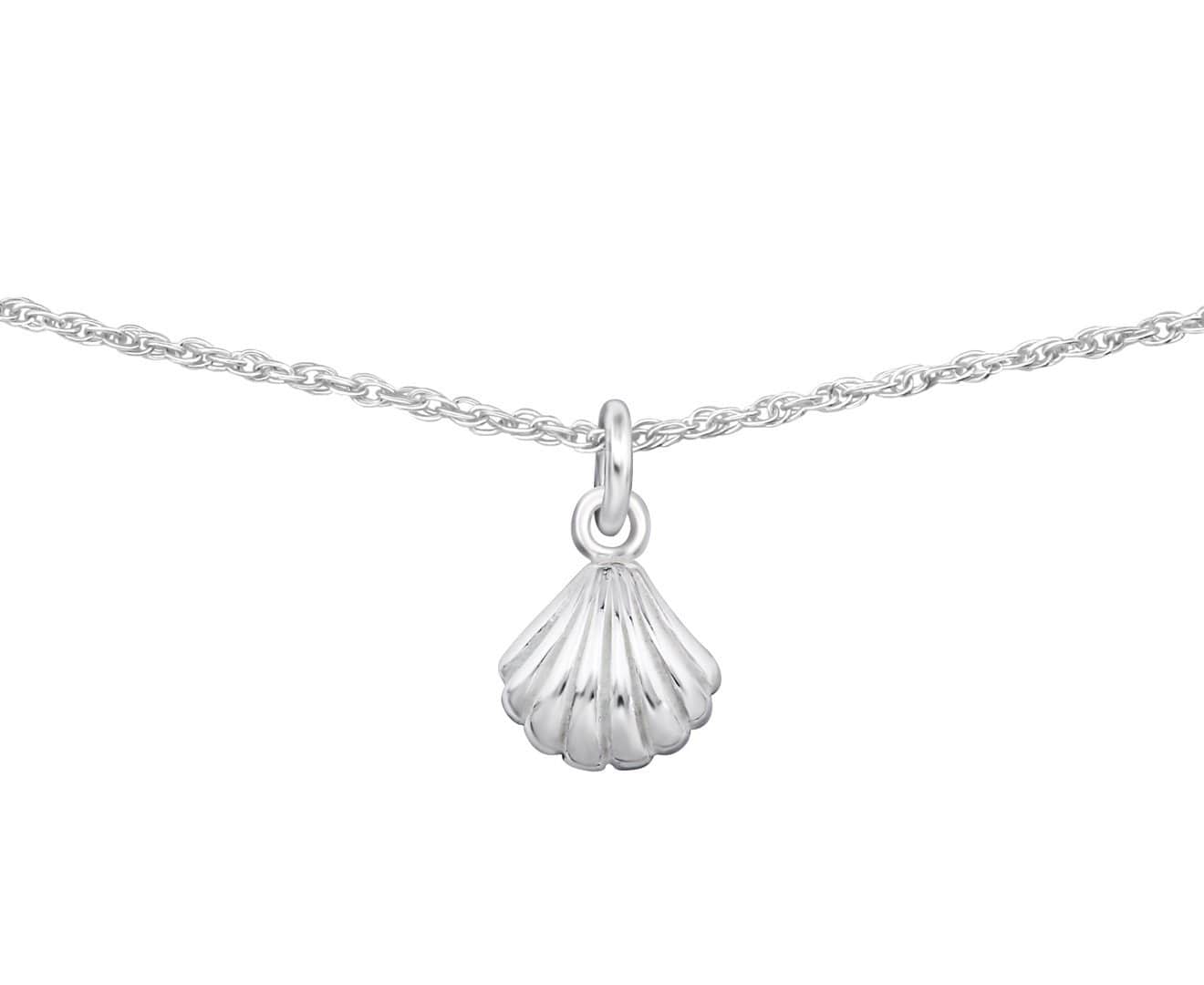 Sterling Silver Shell Choker