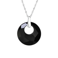 Sterling Silver Round Necklace
