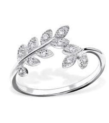 Sterling Silver Engagement Ring