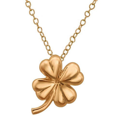Rose-Gold Shamrock Necklace