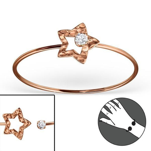 Rose Gold Star Bracelet