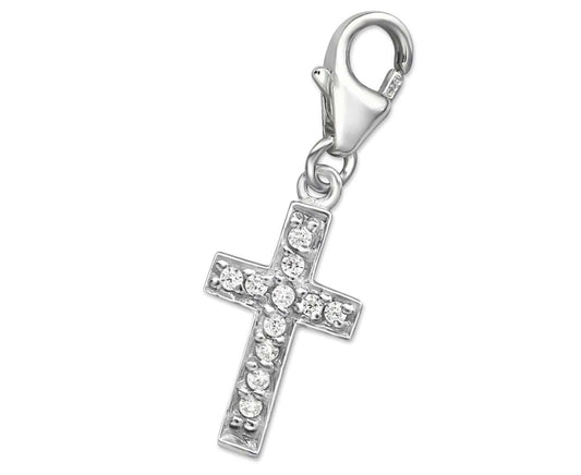 Sterling Silver Silver Cross Charm