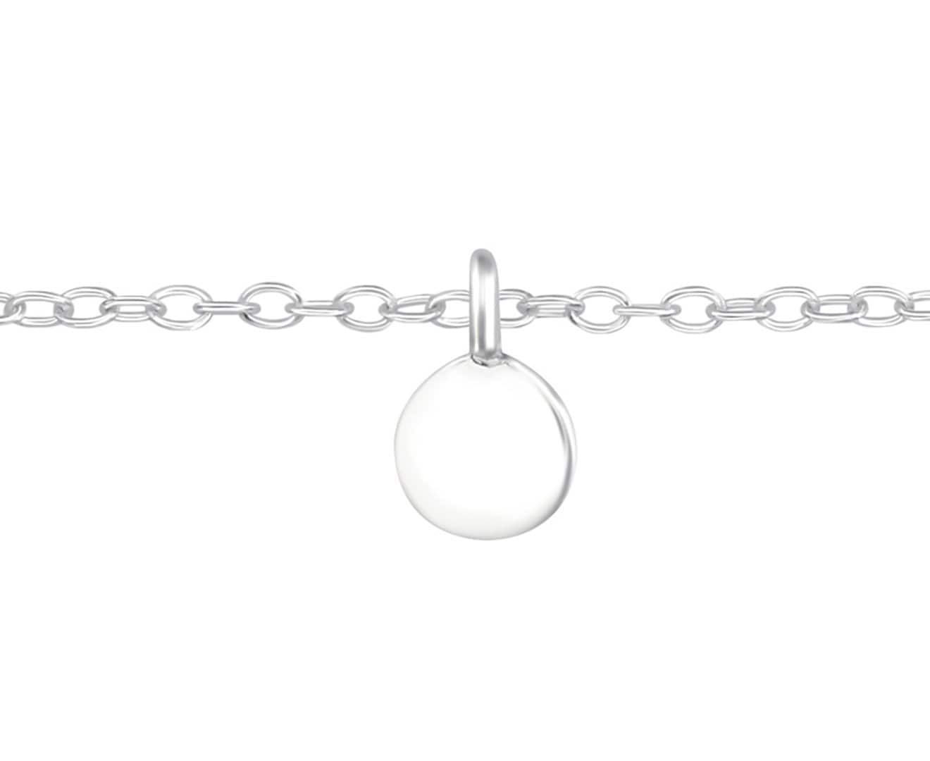 Sterling Silver Round Bracelet