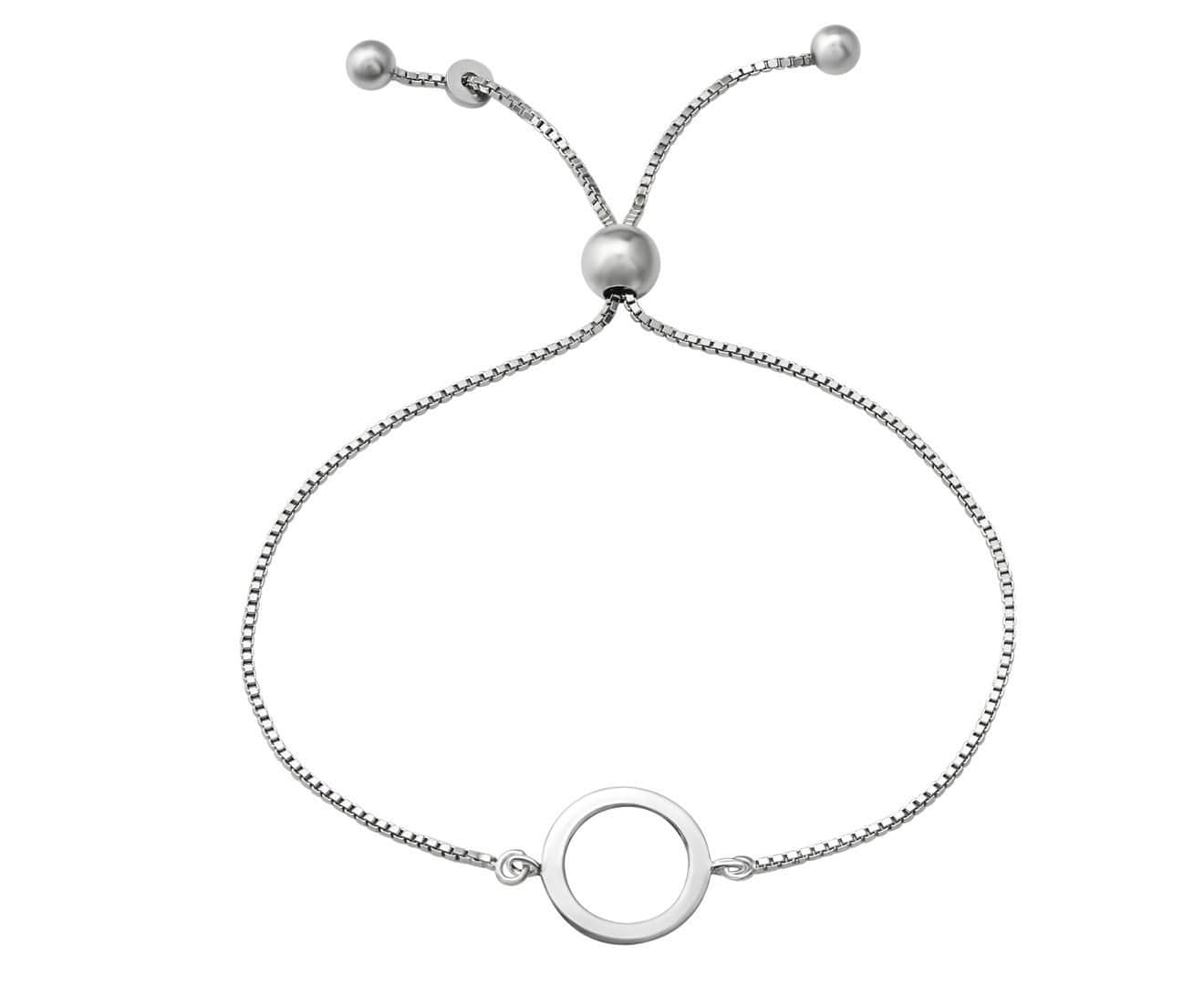 Sterling Silver Circle Bracelet