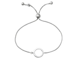 Sterling Silver Circle Bracelet