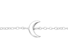 Sterling Silver Moon Bracelet