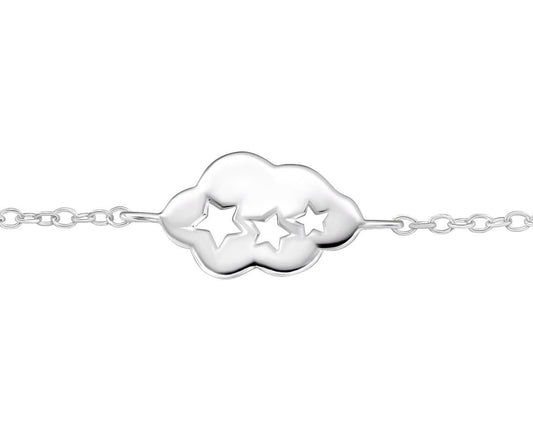 Sterling Silver Cloud Bracelet