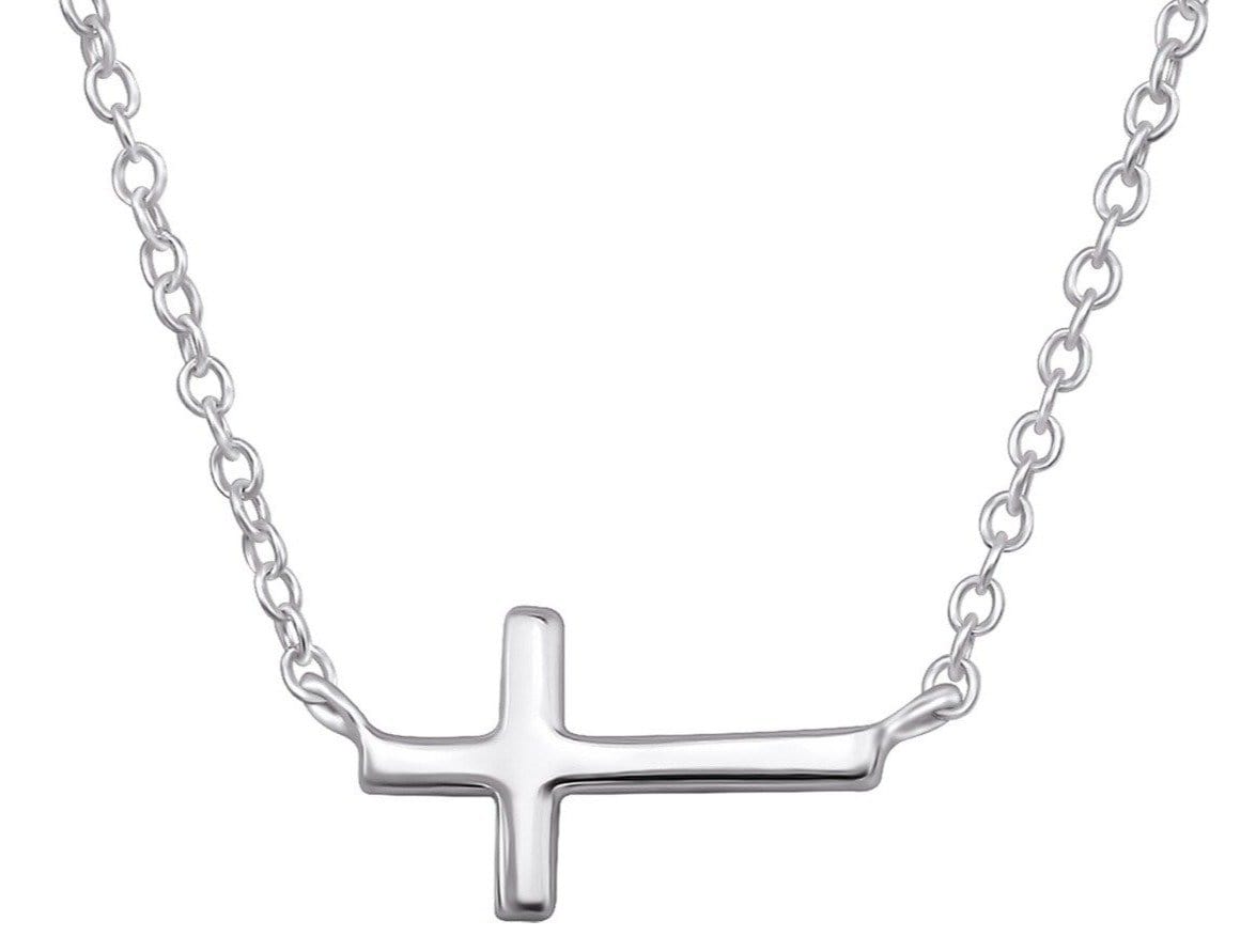 Sterling Silver Cross Necklace