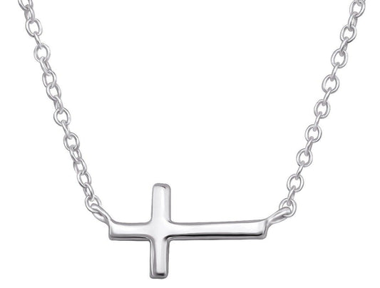 Sterling Silver Cross Necklace