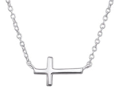 Sterling Silver Cross Necklace