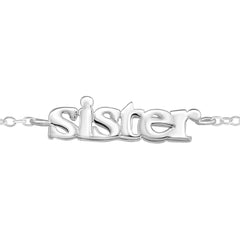Sterling Silver Sisters Bracelet