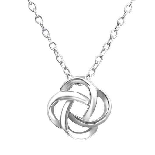 Sterling Silver Knot Necklace