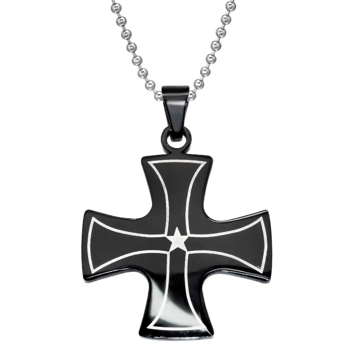 Stainless Steel Pendant Cross Necklace