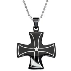 Stainless Steel Pendant Cross Necklace