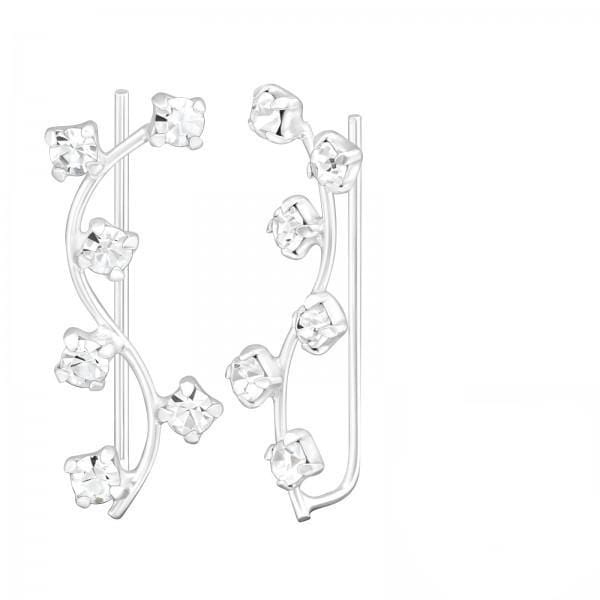 Silver Branch Ear Cuff Wrap