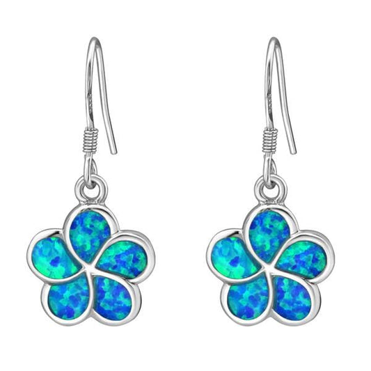 Silver Flower Earrings