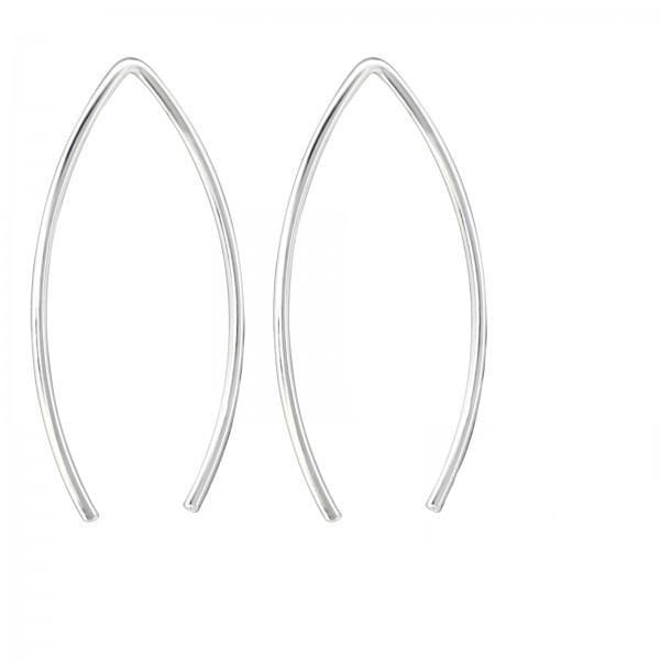 Silver Wire Earrings