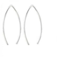 Silver Wire Earrings