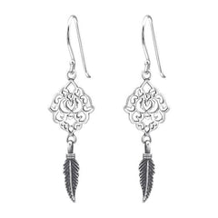 Silver Filigree Earrings