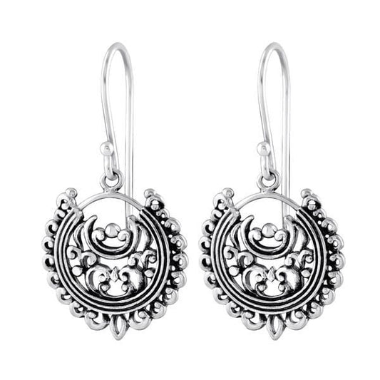 Silver Bali Earrings