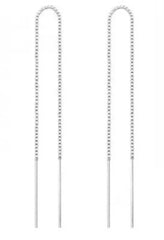 Silver Thread  Earrings