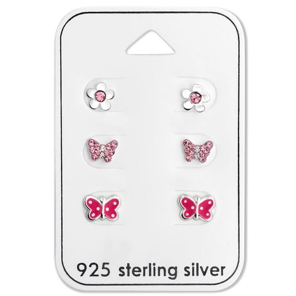 Butterfly Earrings Set for Kids