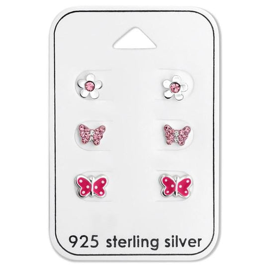 Butterfly Earrings Set for Kids