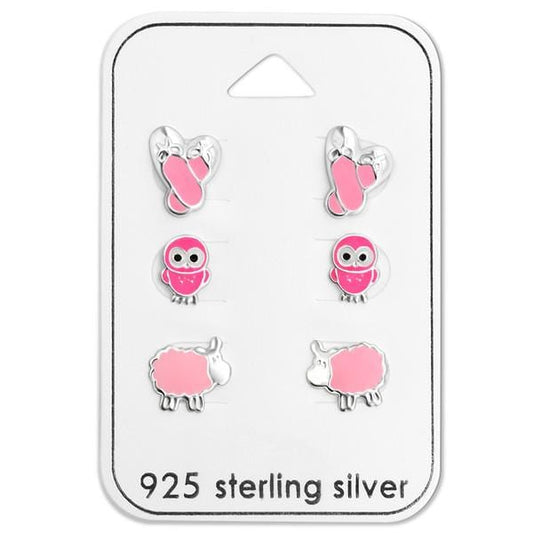 Pink earrings  Set for Kids