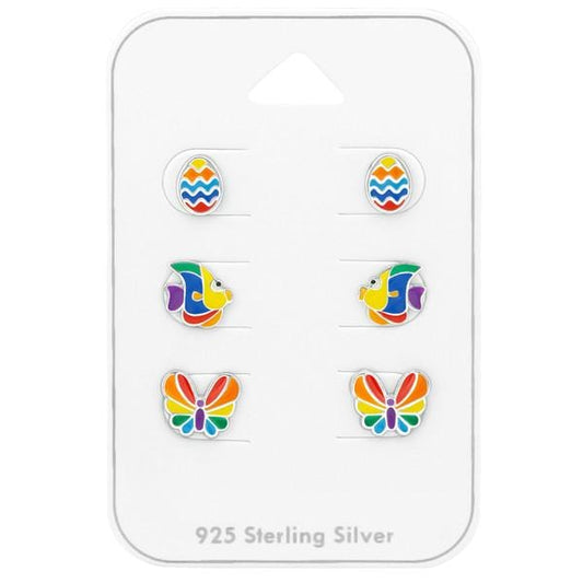 Colorful Earrings Set for Kids