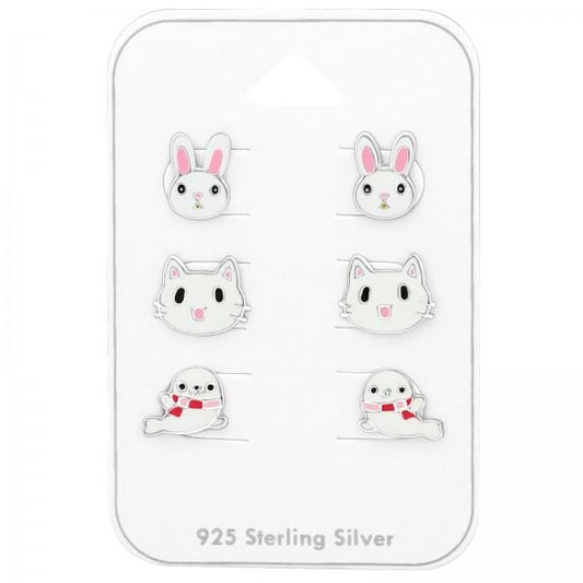 Animal Earrings Set for girls