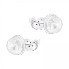 Kids Silver Watermelon Stud Earrings