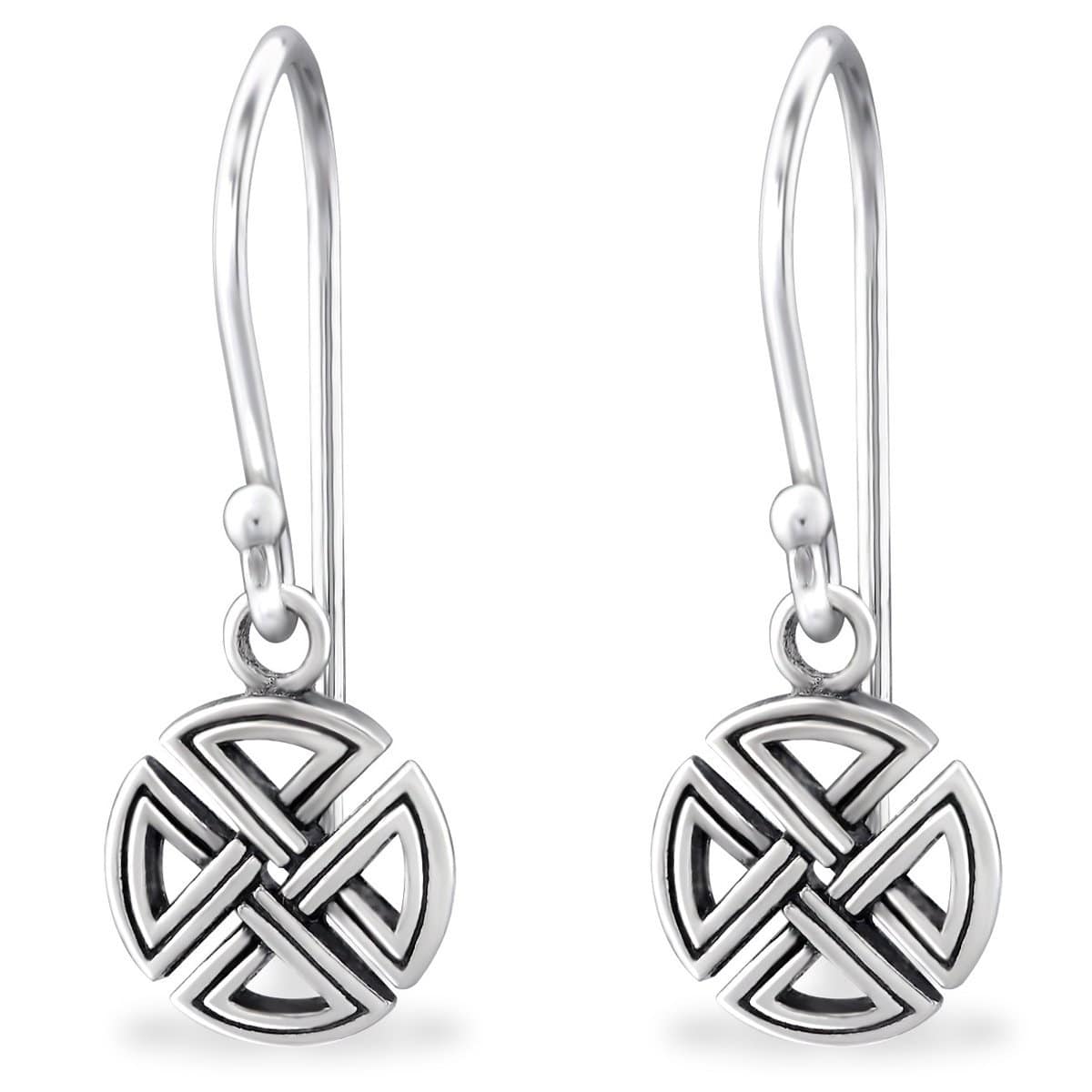 Sterling Silver Celtic Earrings