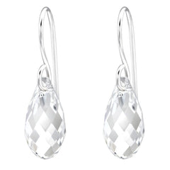 Silver Teardrop Earrings