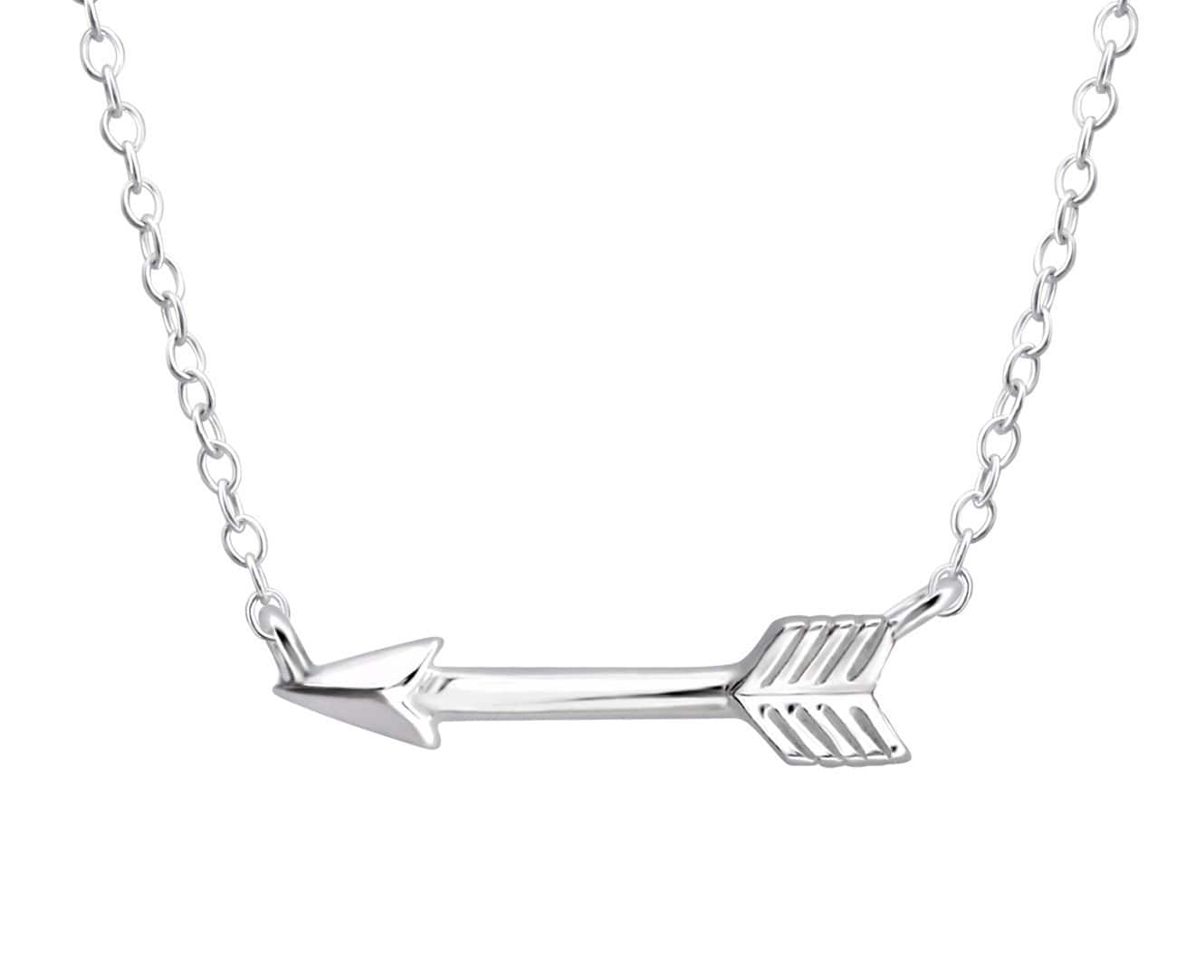 Sterling Silver Arrow Necklace