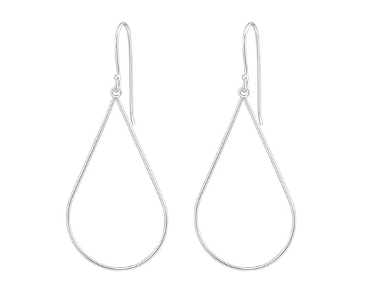 Sterling Silver Teardrop Earrings