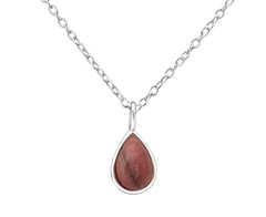 Sterling Silver Pear Necklace